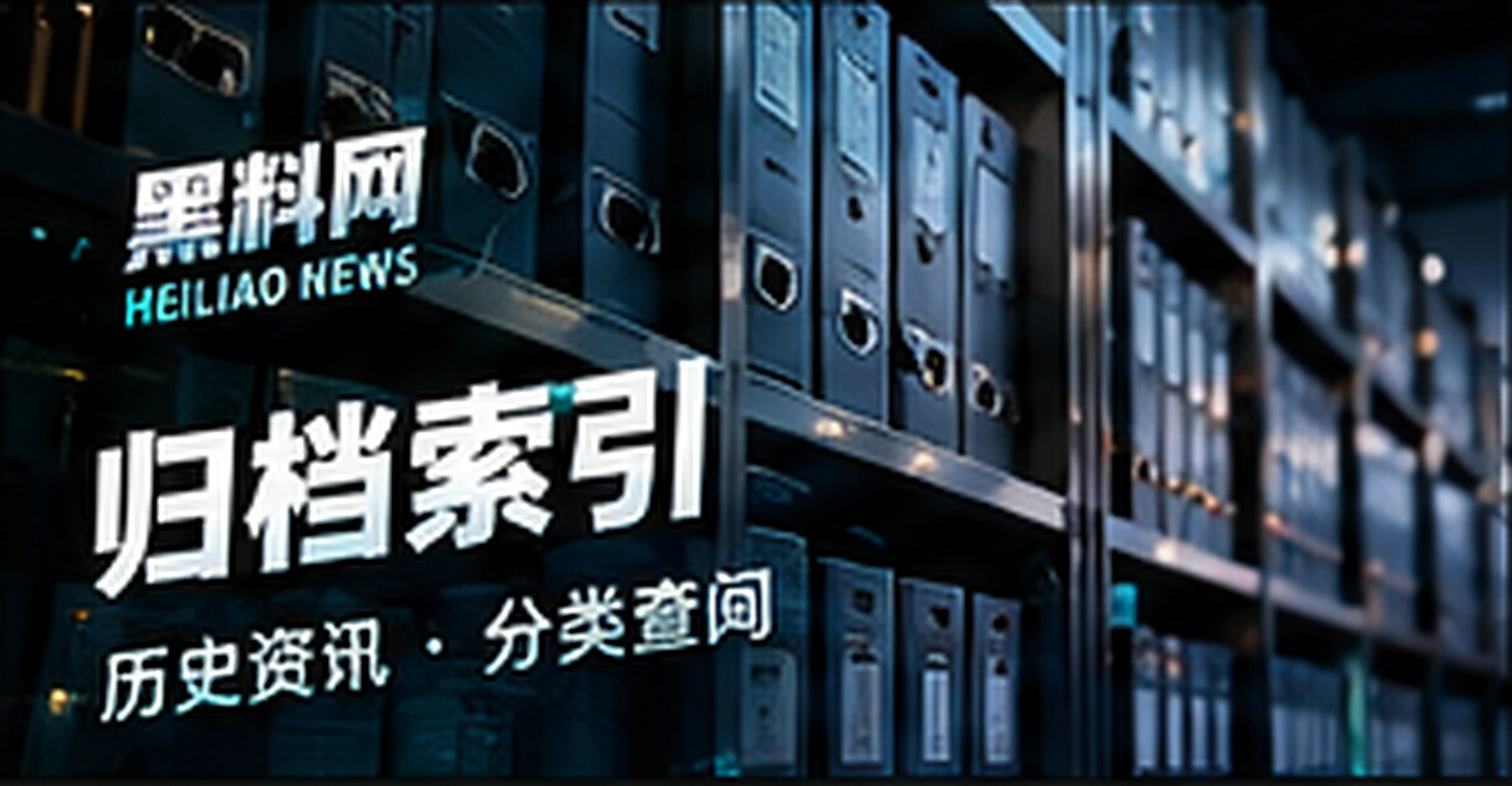 归档索引栏目概念视觉